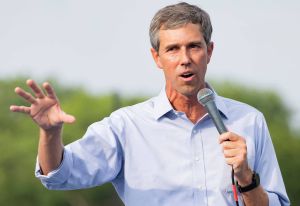 According to O'Rourke, military-style weapons and permitless carry are preventing responsible gun ownership